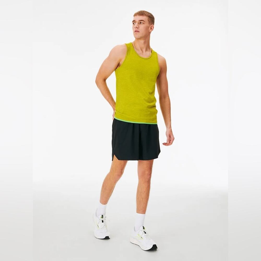 Outdoor Voices SeamlessPique Activewear Tank in Green Apple‎ XL NWT